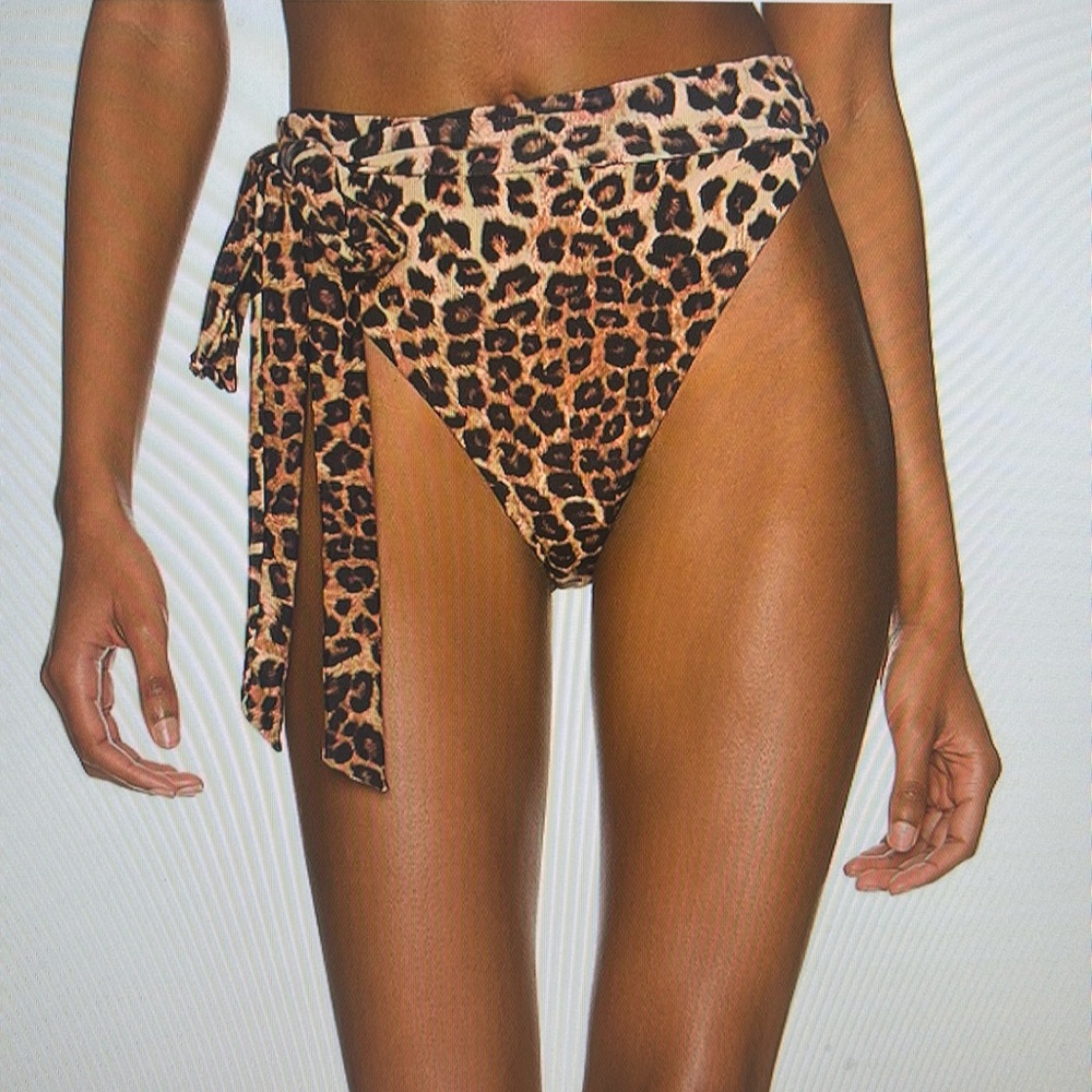 NWT Good American 10 Ways To Wear Bikini Bottom.  Size Small